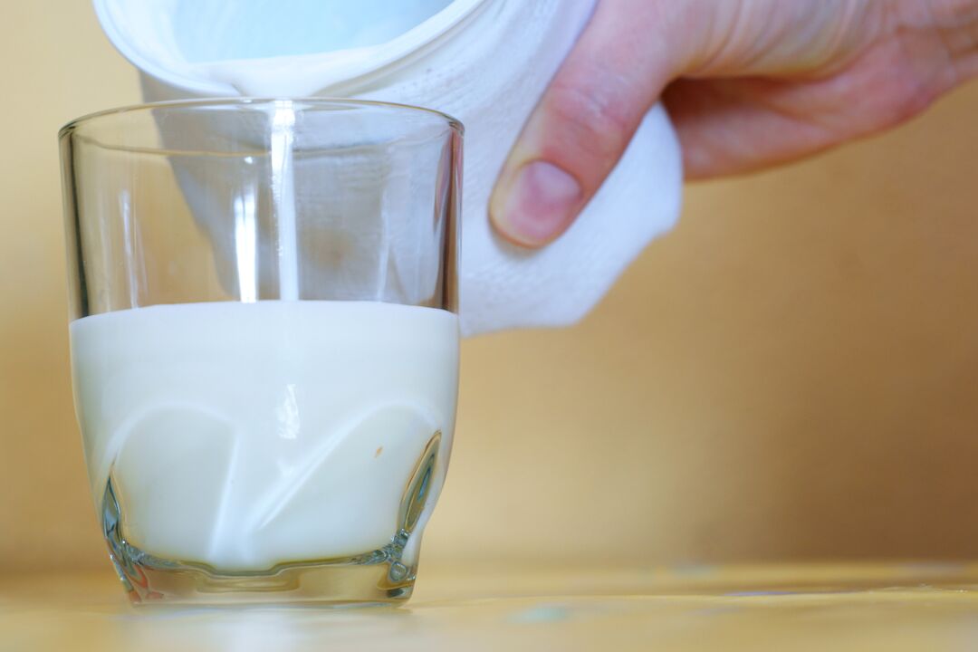 a glass of yogurt to lose weight