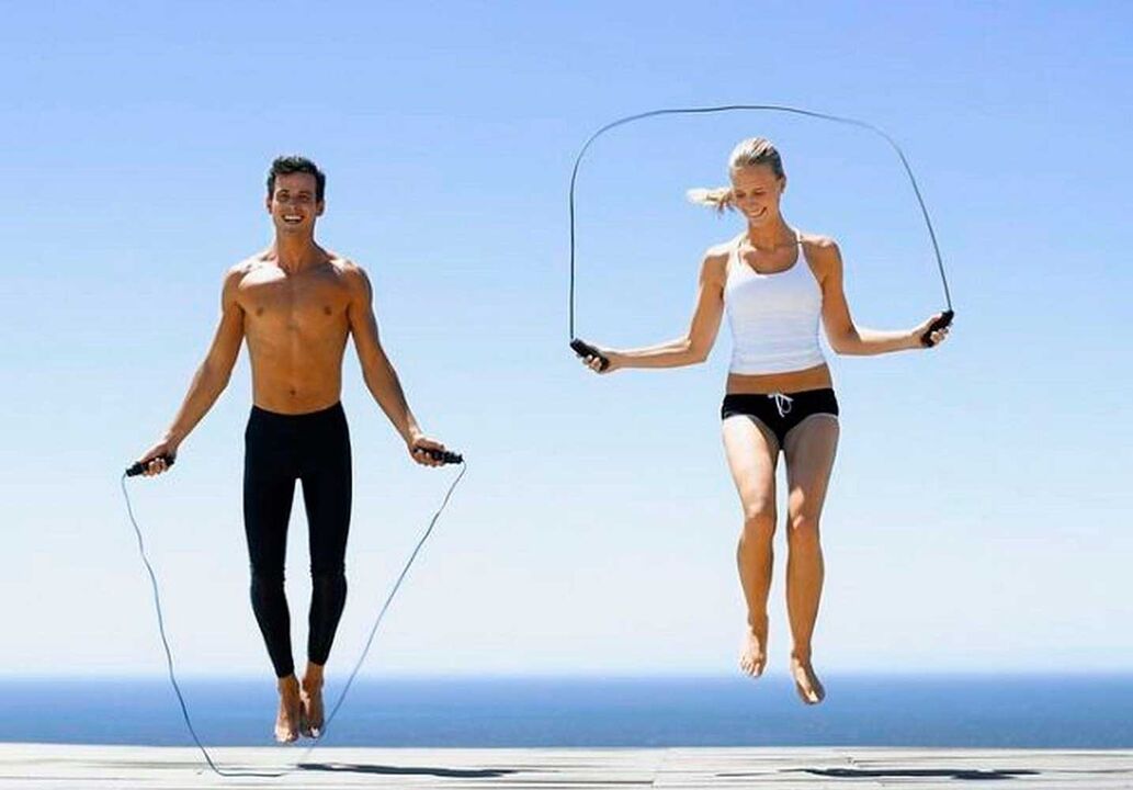 Skipping rope for weight loss