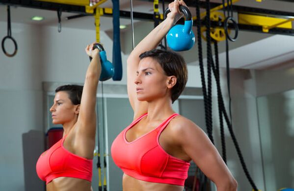 Training with weights for weight loss