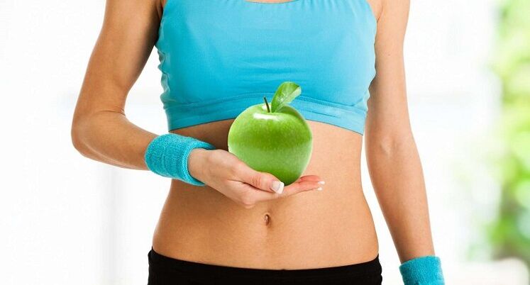 Apple for quick weight loss